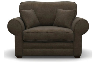 Heart of House Chedworth Fabric Cuddle Chair - Teak